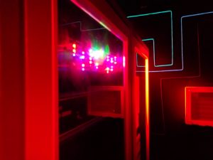 The Cypherdyne v1.5 room at Cryptology Nottingham, great for Hen Dos and Stag Dos